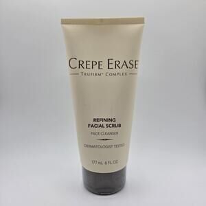 Body Firm CREPE ERASE Advanced Refining Facial Scrub BRAND NEW SEALED 6 oz